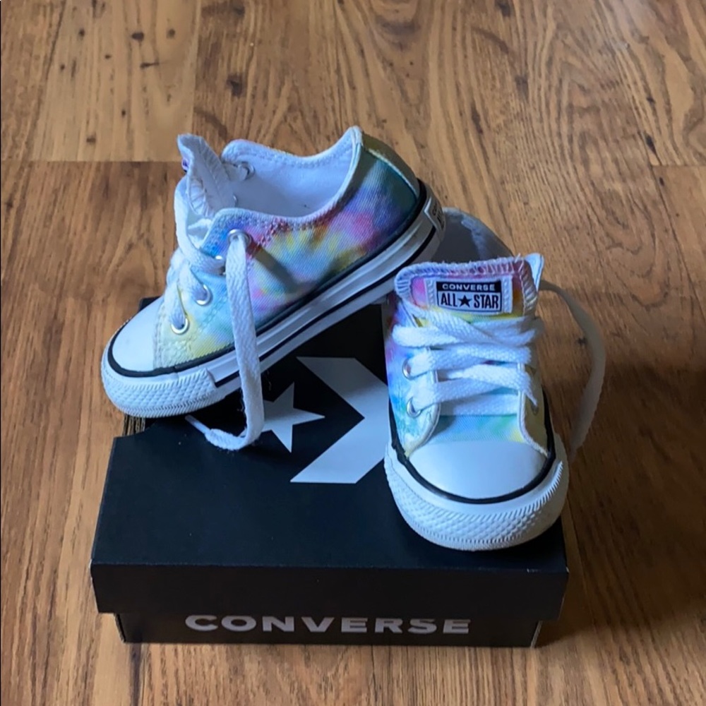 Tie Dye Toddler Converse